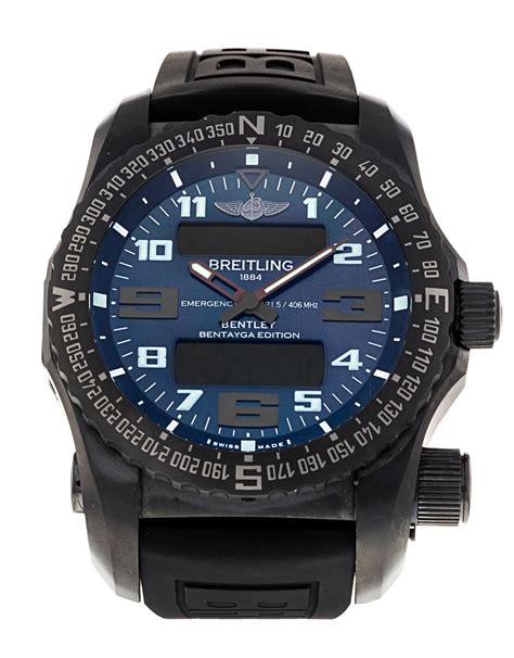 breitling emergency black steel